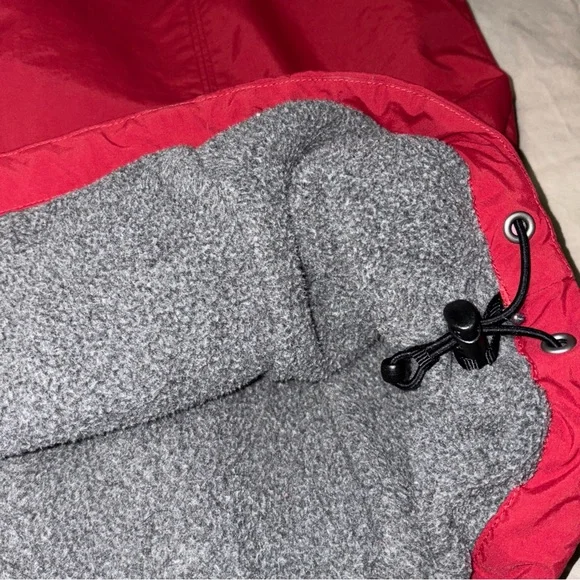 LL Bean Ladies 2XL USC GAMECOCKS Nylon Vest Fleece Lined Full Zip Outdoor Hiking - Picture 7 of 9